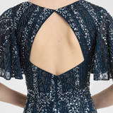 Lea Embellished Sequin Maxi Dress | BTZ250414