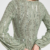 Jana Modest Embellished Sequin Maxi Dress | MTZ250408