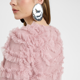 Zaina Modest Ruffle Maxi Dress | MTZ250124