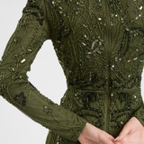 Ziya Embellished Sequin Maxi Dress | MTZ250803