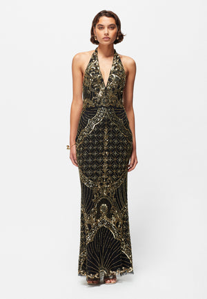 
                  
                    QUINN EMBELLISHED SEQUIN MAXI DRESS | BTZ240601BG
                  
                