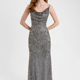 Lina Embellished Sequin Maxi Dress | BTZ250810