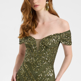 Esita Embellished Sequin Maxi Dress | BTZ250805