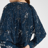 Soraya Modest Embellished Sequin Maxi Dress | MTZ250801