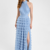 Charley Ruffle Maxi Dress | BTZ250123