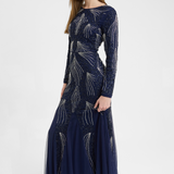 Elle Modest Embellished Sequin Maxi Dress | MTZ250714