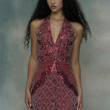 Fiolla Embellished Sequin Maxi Dress | BTZ250808