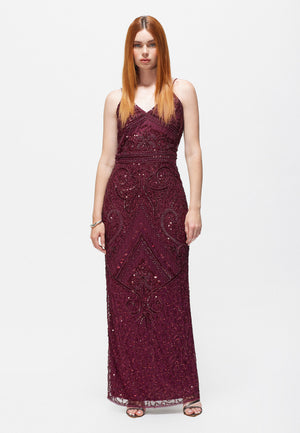 
                  
                    ANNA EMBELLISHED SEQUIN MAXI DRESS | Z240606
                  
                