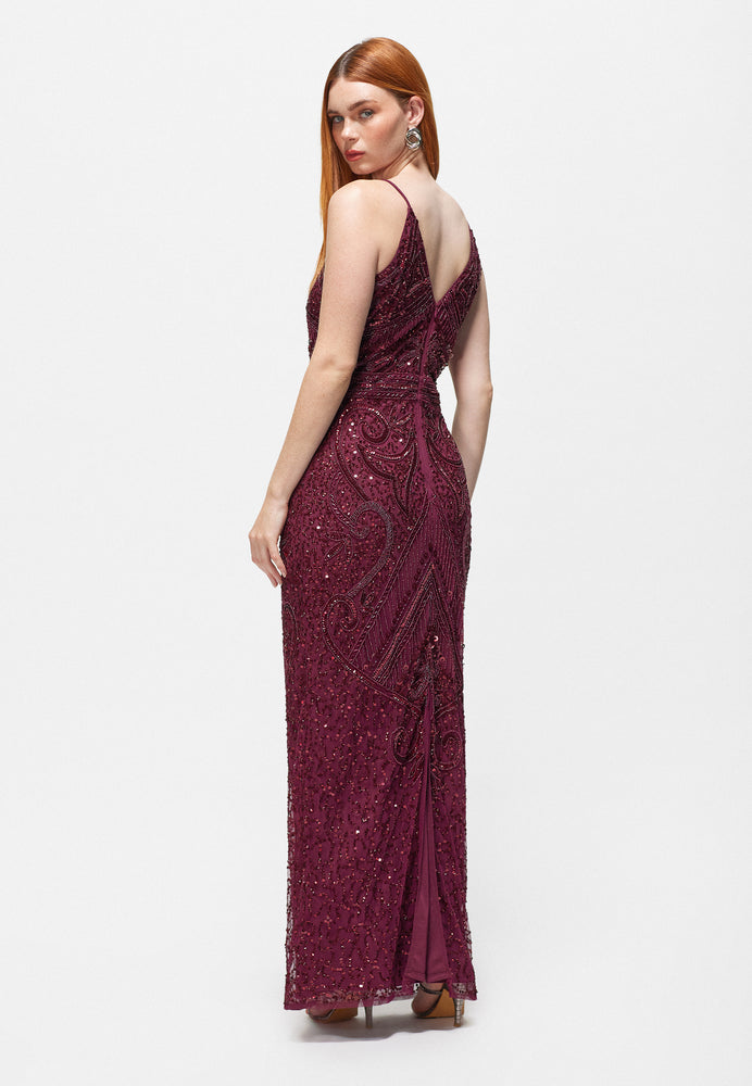 
                  
                    ANNA EMBELLISHED SEQUIN MAXI DRESS | Z240606
                  
                