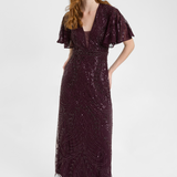 Agnes Embellished Sequin Maxi Dress | BTZ250806