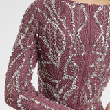 Sezen Embellished Sequin Maxi Dress | MTZ250812