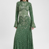 Nysia Modest Sequin Maxi Dress | MTZ260903