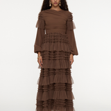 Naia Modest Chiffon Maxi Dress | MTZ250122