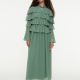 Aria Modest Chiffon Maxi Dress | MTZ250919