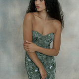 Viviane Embellished Sequin Maxi Dress | BTZ250715