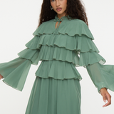 Aria Modest Chiffon Maxi Dress | MTZ250919