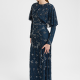 Soraya Modest Embellished Sequin Maxi Dress | MTZ250801