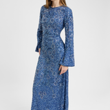 Aliye Embellished Sequin Maxi Dress | MTZ250805