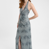 Lucie Embellished Sequin Maxi Dress | BTZ250709