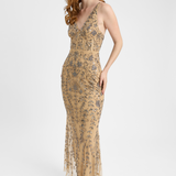 Tessa Embellished Sequin Maxi Dress | BTZ250705