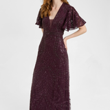 Agnes Embellished Sequin Maxi Dress | BTZ250806