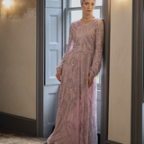 Imara Modest Embellished Sequin Maxi Dress | MTZ250324