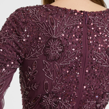 Tiana Embellished Sequin Maxi Dress | MTZ250715