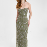 Viviane Embellished Sequin Maxi Dress | BTZ250715