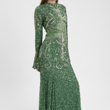 Nysia Modest Sequin Maxi Dress | MTZ260903