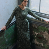 Wayan Embellished Sequin Maxi Dress | MTZ260902