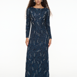 Anan Modest Embellished Sequin Maxi Dress | MTZ260904