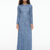 Treva Embellished Sequin Maxi Dress | MTZ260901