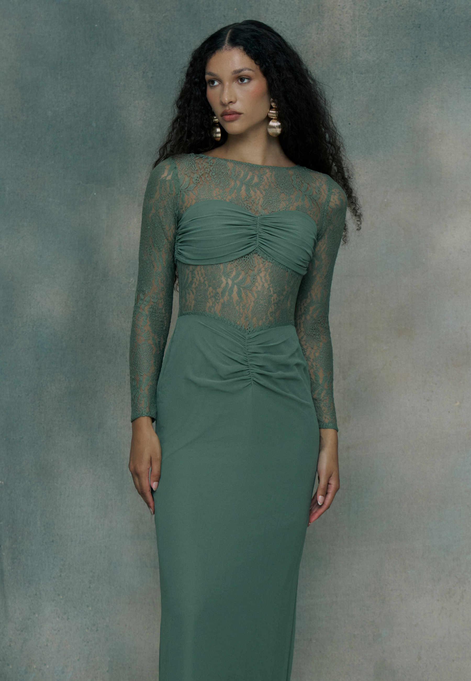 Amalia Chiffon Maxi Dress | BTZ25413