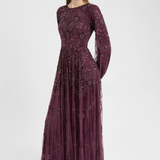 Tiana Embellished Sequin Maxi Dress | MTZ250715