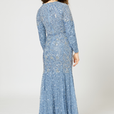 Ruya Modest Embellished Sequin Maxi Dress | MTZ250411
