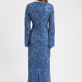 Aliye Embellished Sequin Maxi Dress | MTZ250805