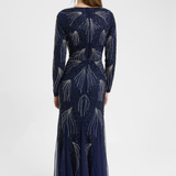 Elle Modest Embellished Sequin Maxi Dress | MTZ250714