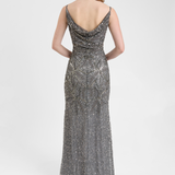 Lina Embellished Sequin Maxi Dress | BTZ250810