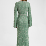 Eliza Modest Embellished Sequin Maxi Dress | MTZ250702