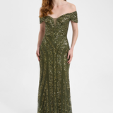 Esita Embellished Sequin Maxi Dress | BTZ250805