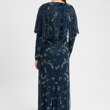 Soraya Modest Embellished Sequin Maxi Dress | MTZ250801