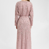 Elma Modest Embellished Sequin Maxi Dress | MTZ250708