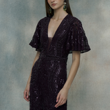 Agnes Embellished Sequin Maxi Dress | BTZ250806