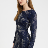 Elle Modest Embellished Sequin Maxi Dress | MTZ250714