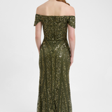 Esita Embellished Sequin Maxi Dress | BTZ250805