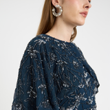 Soraya Modest Embellished Sequin Maxi Dress | MTZ250801