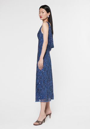 
                  
                    ELSIE SEQUIN MIDI DRESS | BTZ240603
                  
                