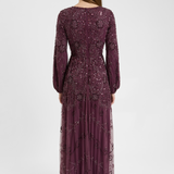 Tiana Embellished Sequin Maxi Dress | MTZ250715