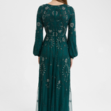 Rawa Modest Embellished Sequin Maxi Dress | MTZ250710