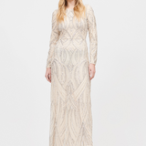 Amora Modest Embellished Sequin Maxi Dress | MTZ250323